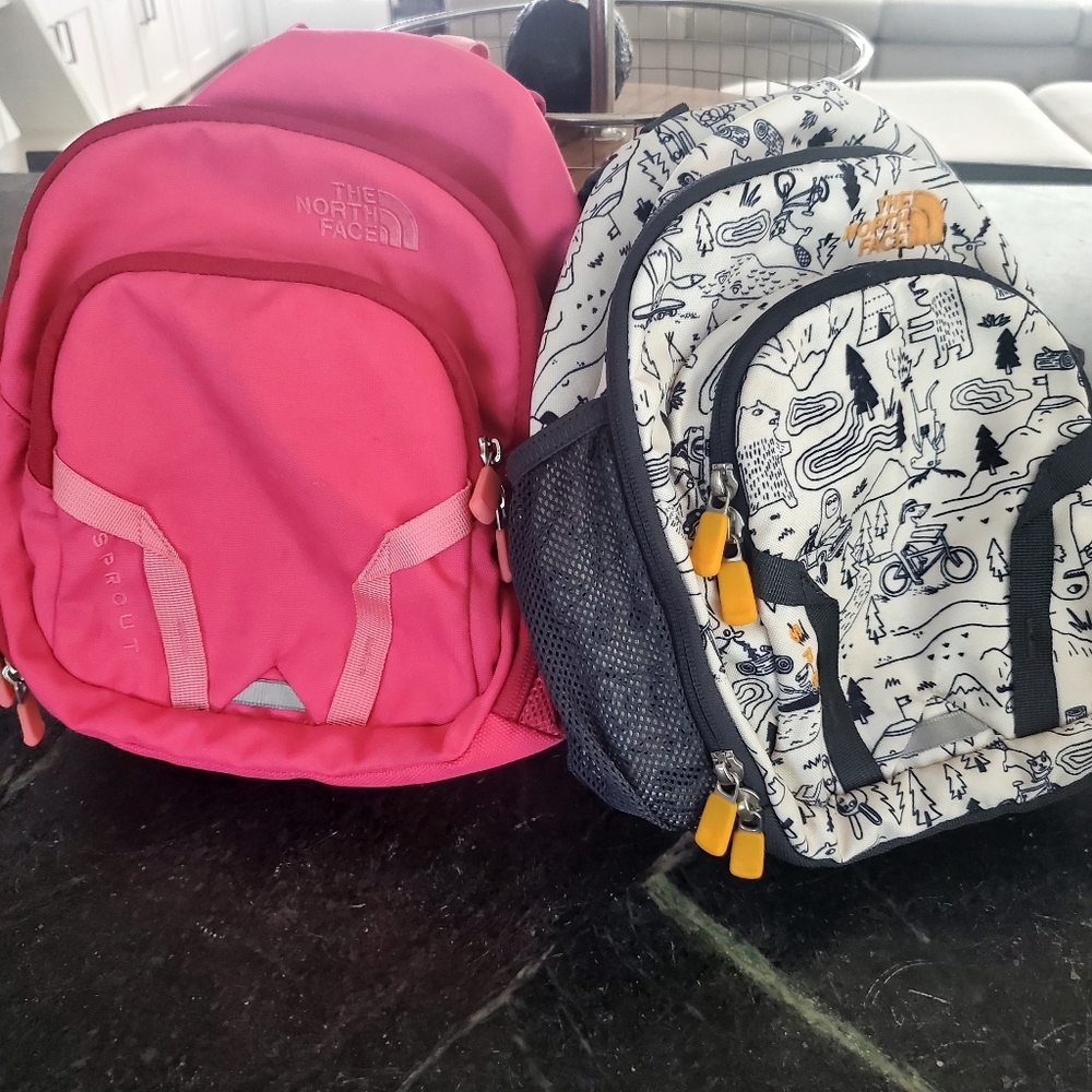 North Face Mini Backpacks Lot